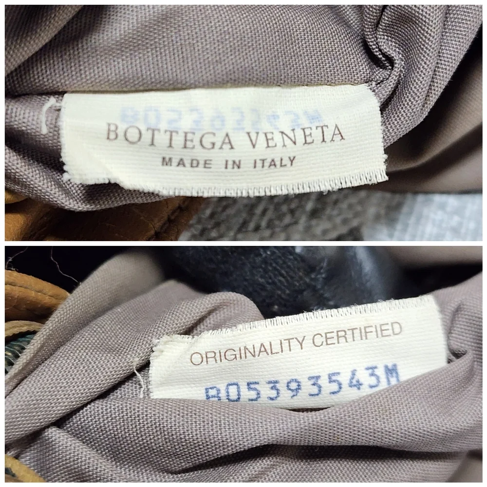 Bottega Veneta Intrecciato Messenger Bag Beige